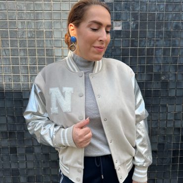 NUKUS Gent Jacket | sand/silver