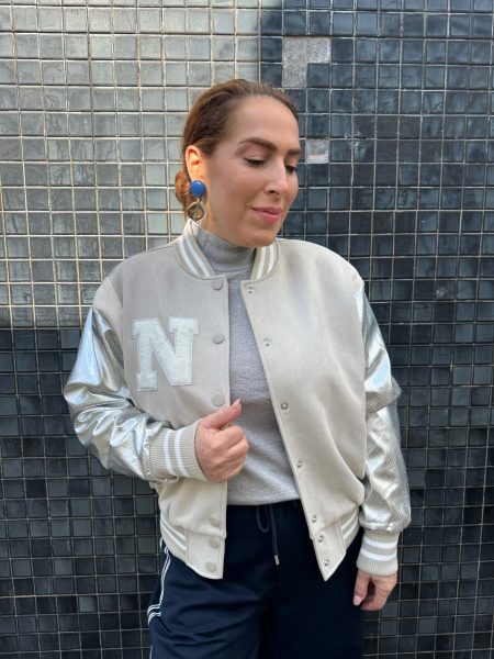 NUKUS Gent Jacket | sand/silver