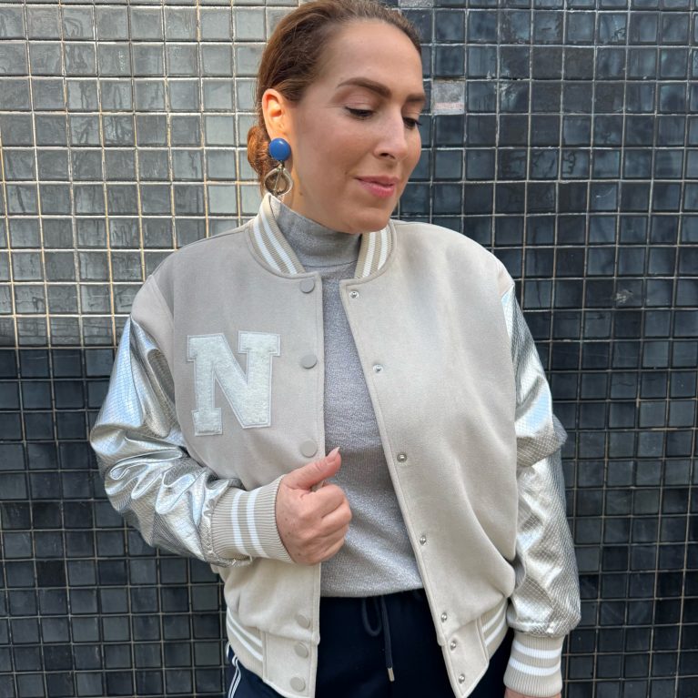 NUKUS Gent Jacket | sand/silver