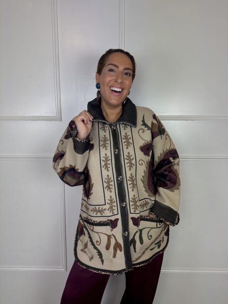 Statement print jackt | paisley