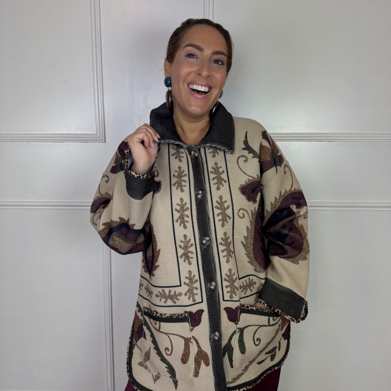 Statement print jackt | paisley