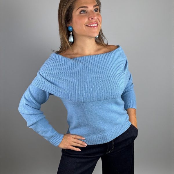 The Zohar basic | off sholder sweater