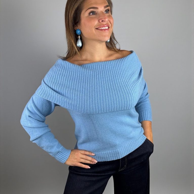 The Zohar basic | off sholder sweater