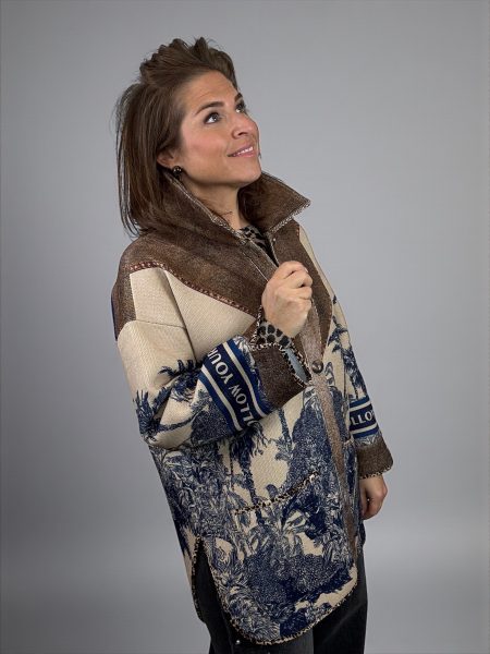 Statement print jacket | follow your dream