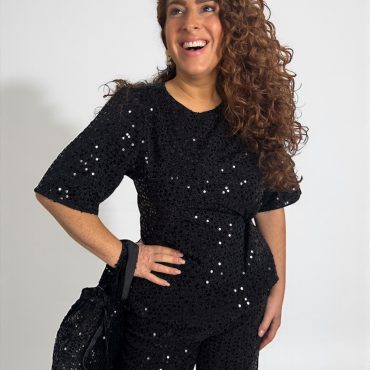 Culture | glitter top kort