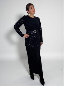 Culture | glitter maxi rok