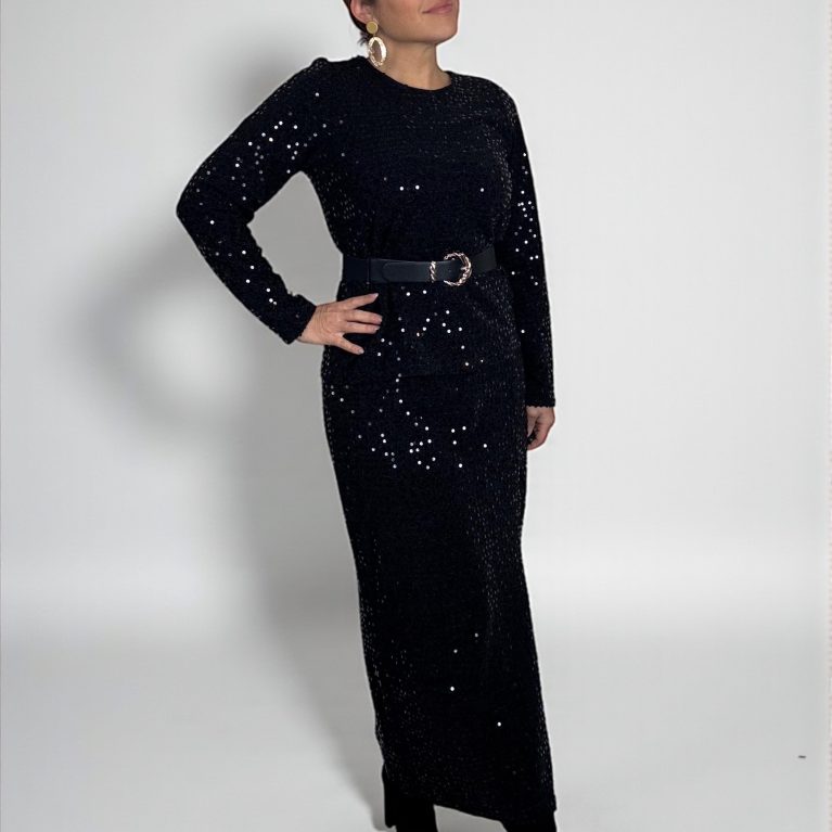 Culture | glitter maxi rok