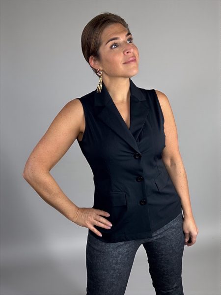 Zoso | travel gilet Angelique black