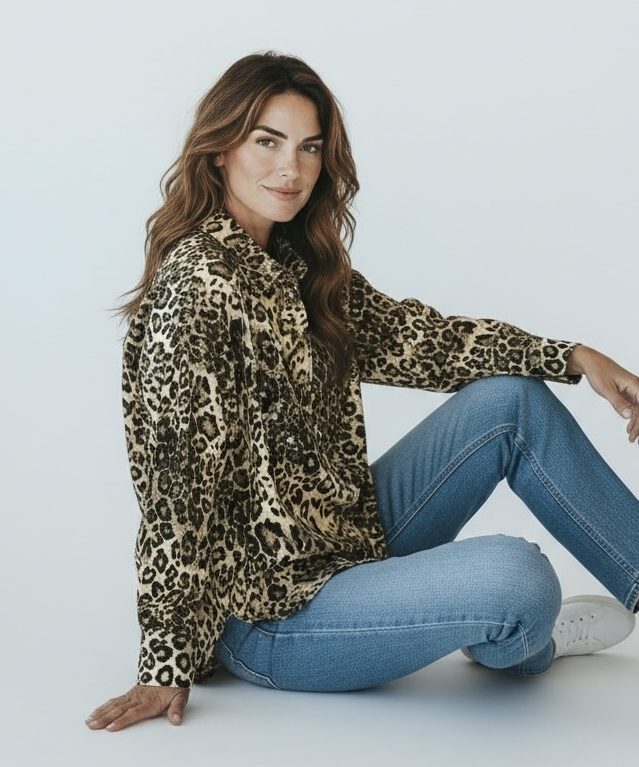 Panther jacket/blouse one size