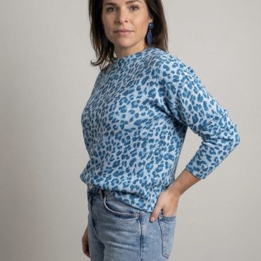 Soft panther sweater