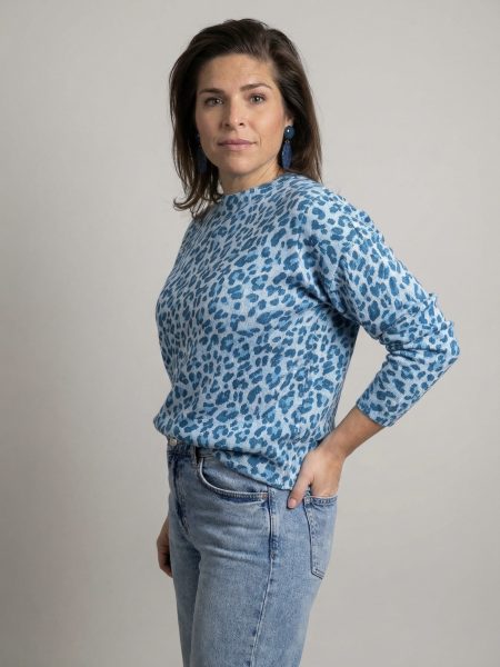 Soft panther sweater