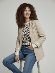 Blazer stripe detail