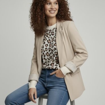 Blazer stripe detail