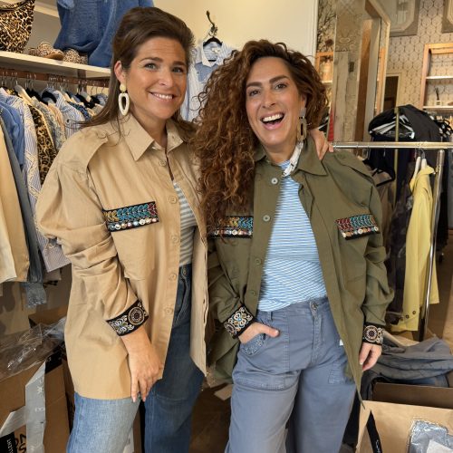 Patch blouse/jacket