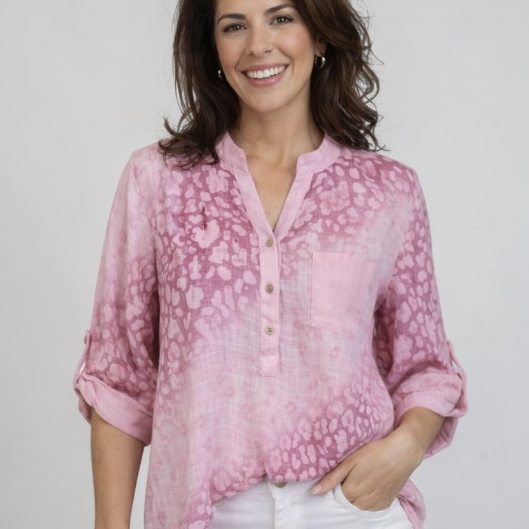 Blouse Panther glitter detail