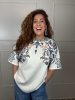 Flower leave tee