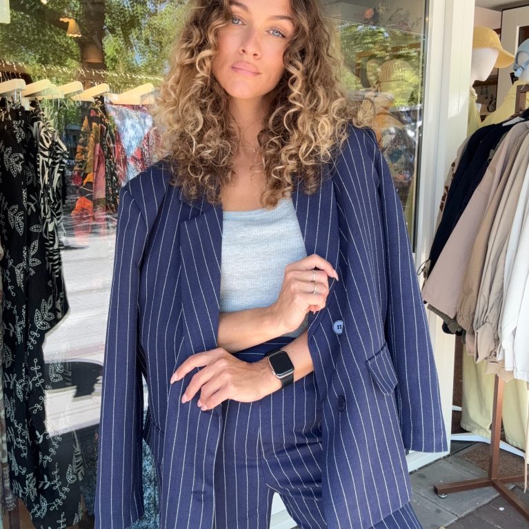 Rhyme & hype loose fit striped set