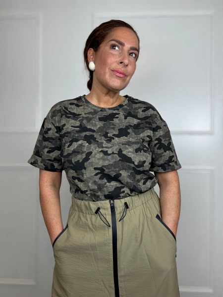 Camo tee