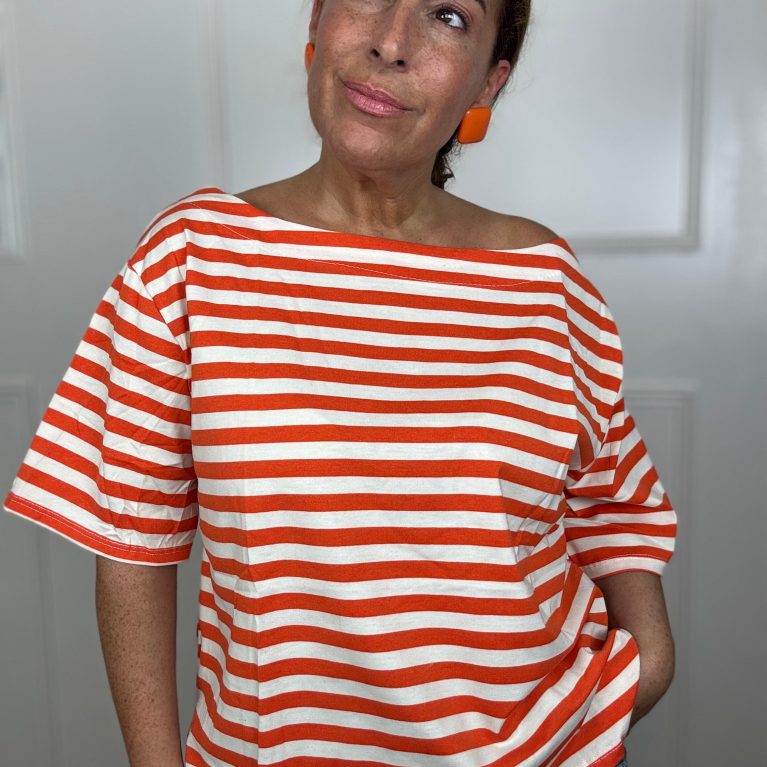 Stripe summer sweater
