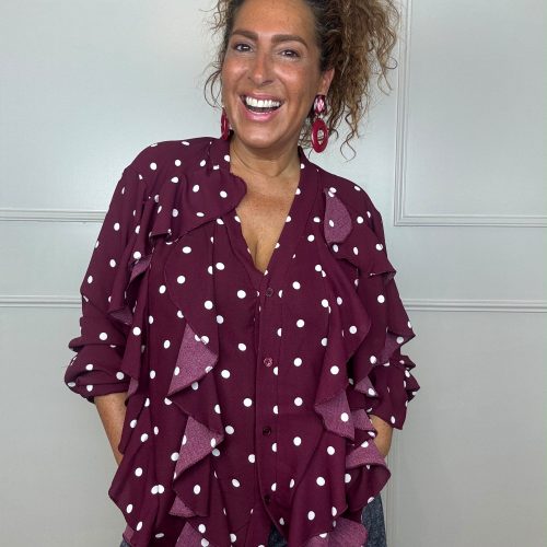 Polkadot blouse